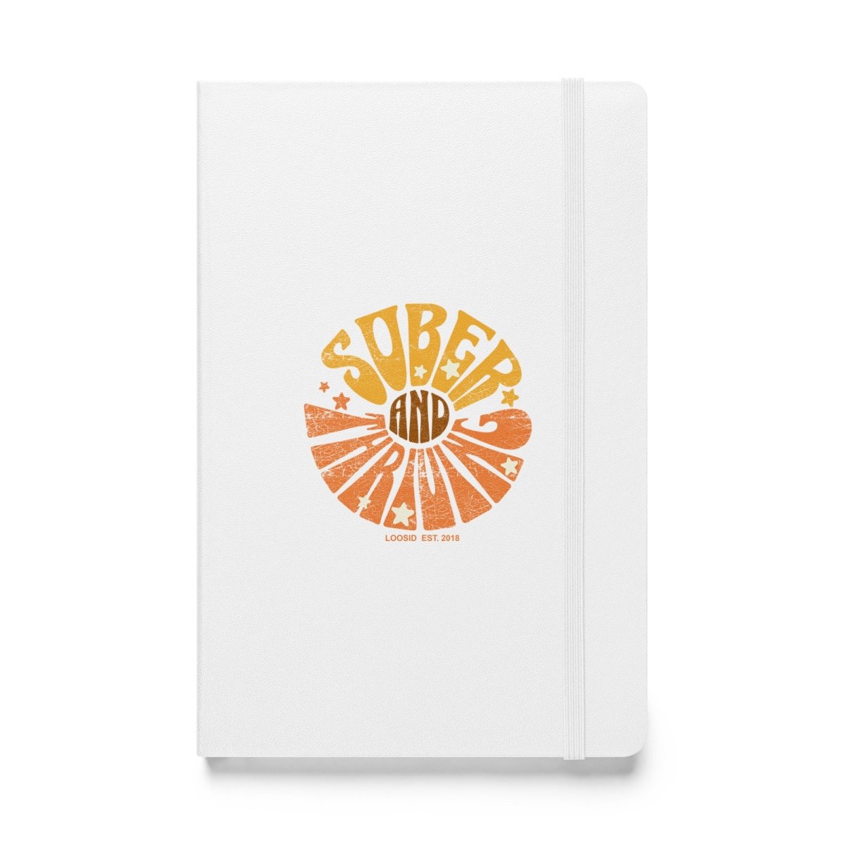 Sober and Thriving Sober Journal flat lay styled image (view 3)