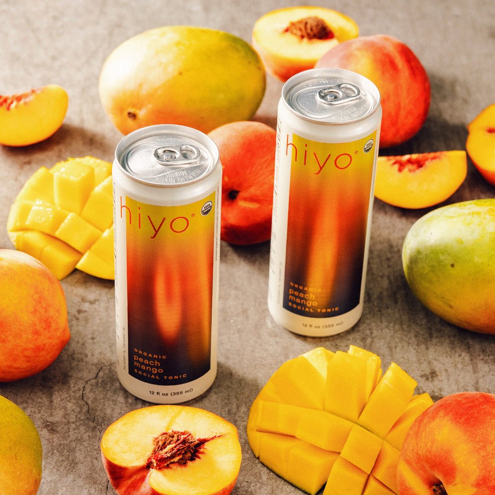 peach mango Sobriety Gift close-up view (view 2)