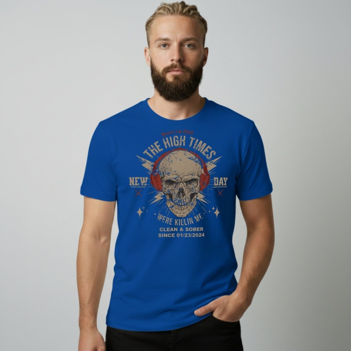 High Times Sober T Shirt product photo (view 10)