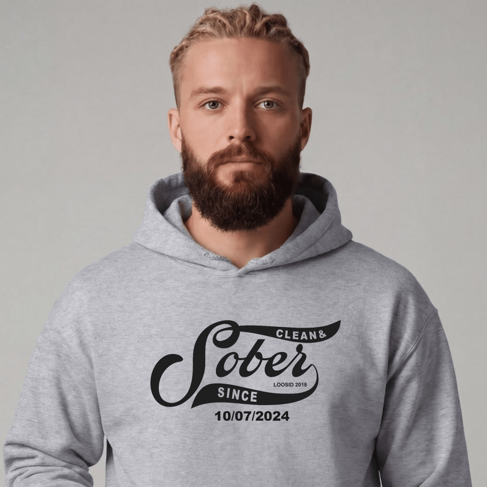 Recovery Hoodie | Men's Sober Since Hoodie