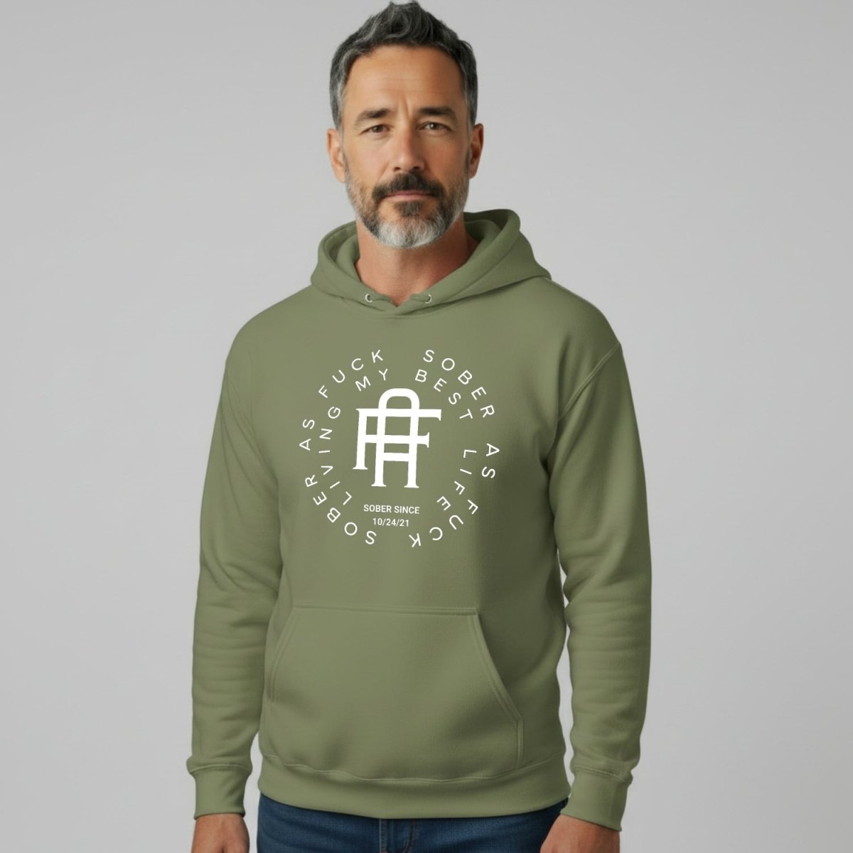 Living My Best Life Recovery Hoodie fit detail (view 29)