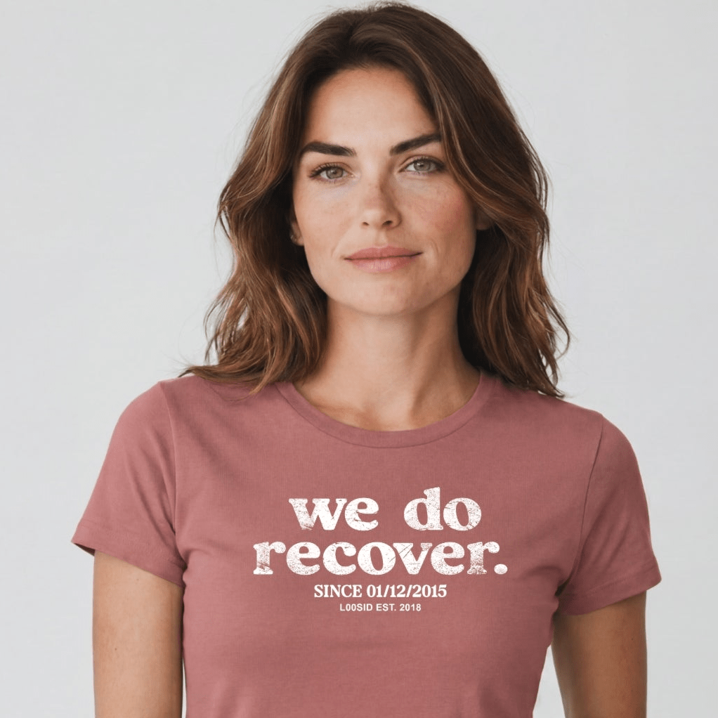 Sober T Shirt | Women's We Do Recover Tee