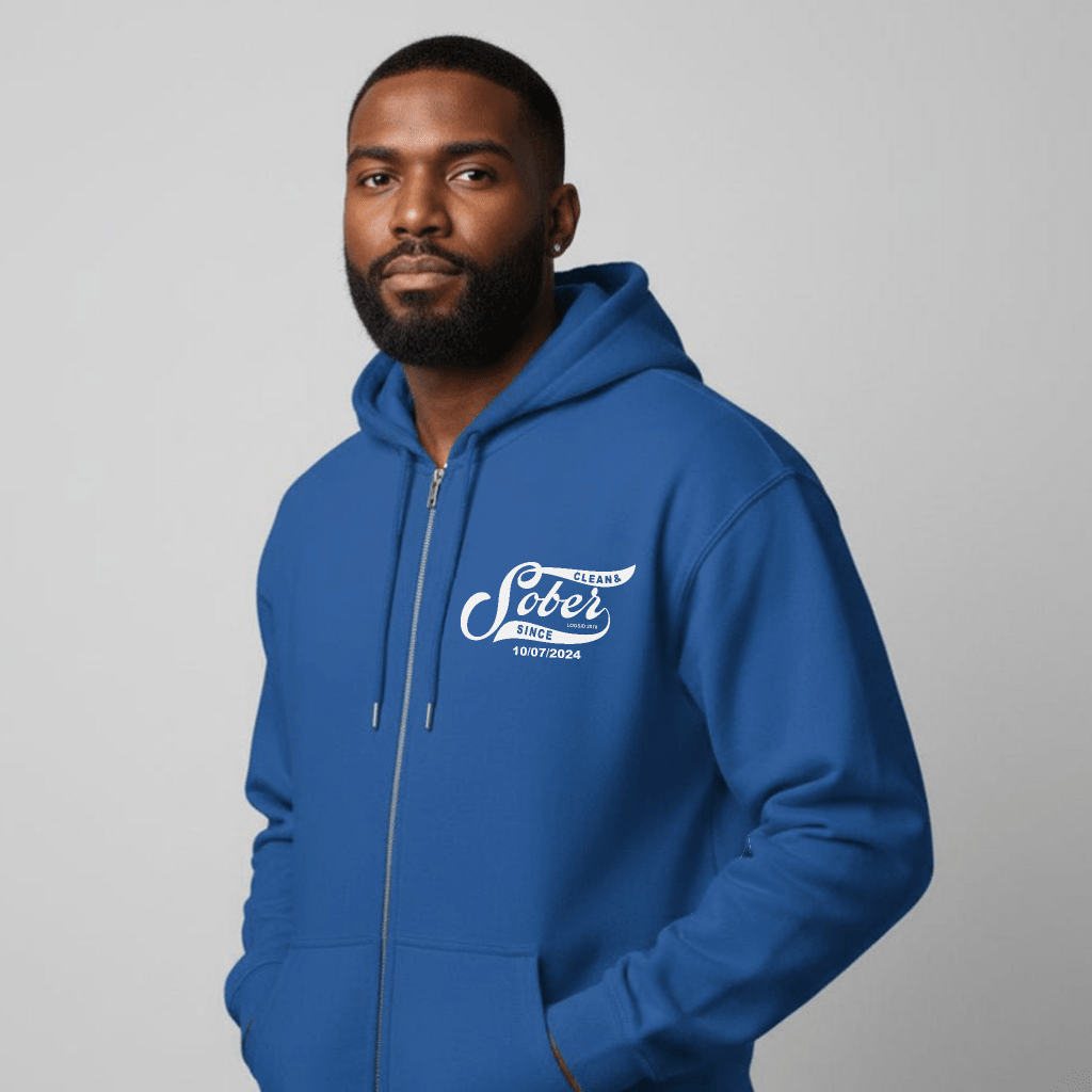 Sober Since Recovery Hoodie product photo (view 10)