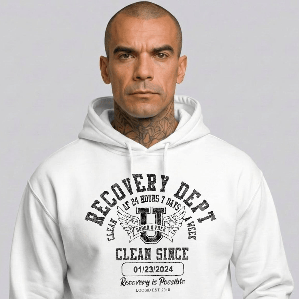 Recovery Dept Recovery Hoodie packaging detail (view 18)