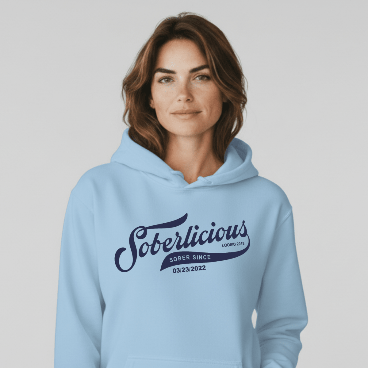Soberlicious Recovery Hoodie back view (view 27)
