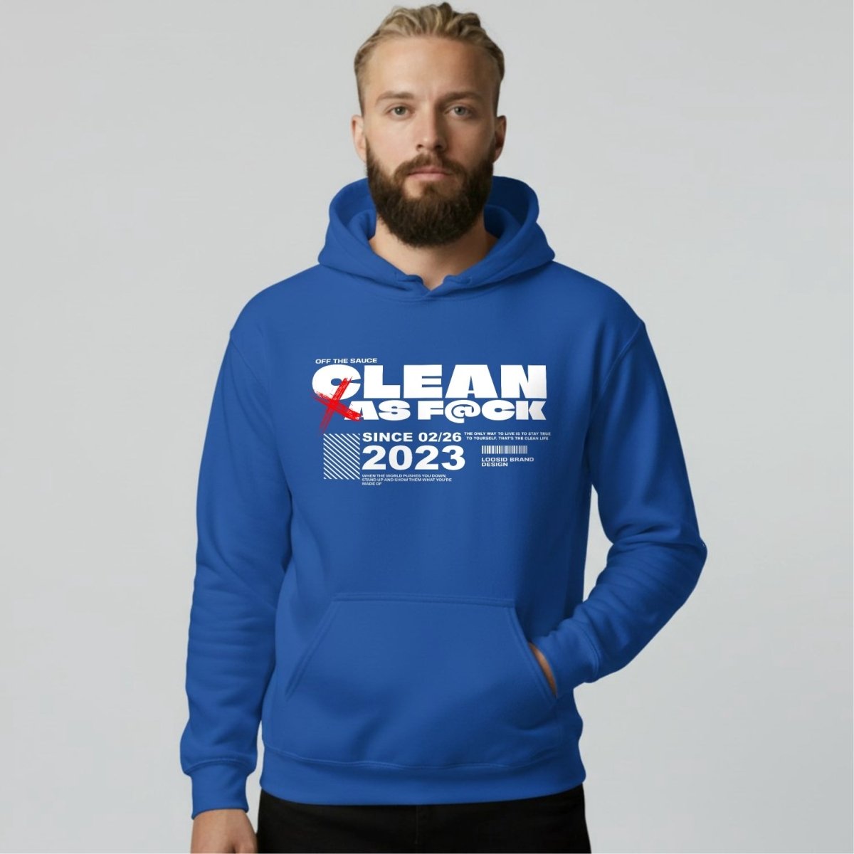 Clean As F*ck Recovery Hoodie product photo (view 10)