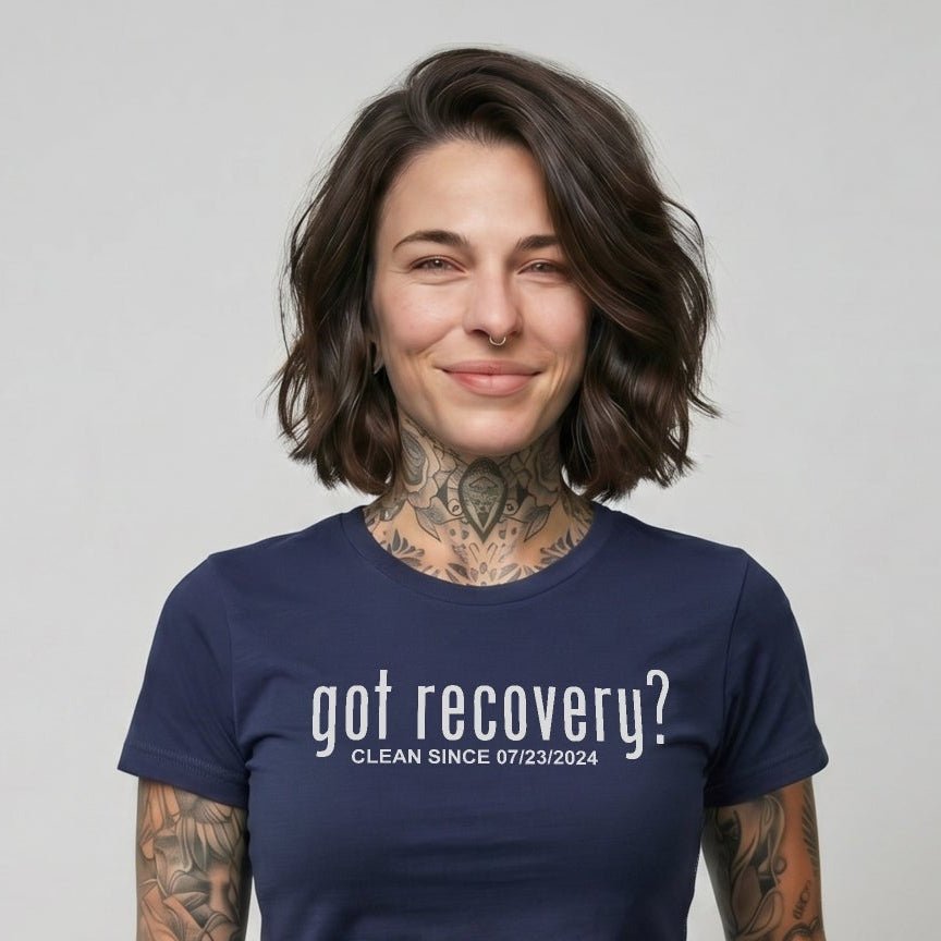Loosid Got Recovery Sober T Shirt featuring the design