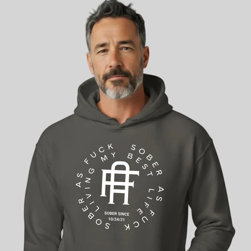 Living My Best Life Recovery Hoodie side view (view 36)