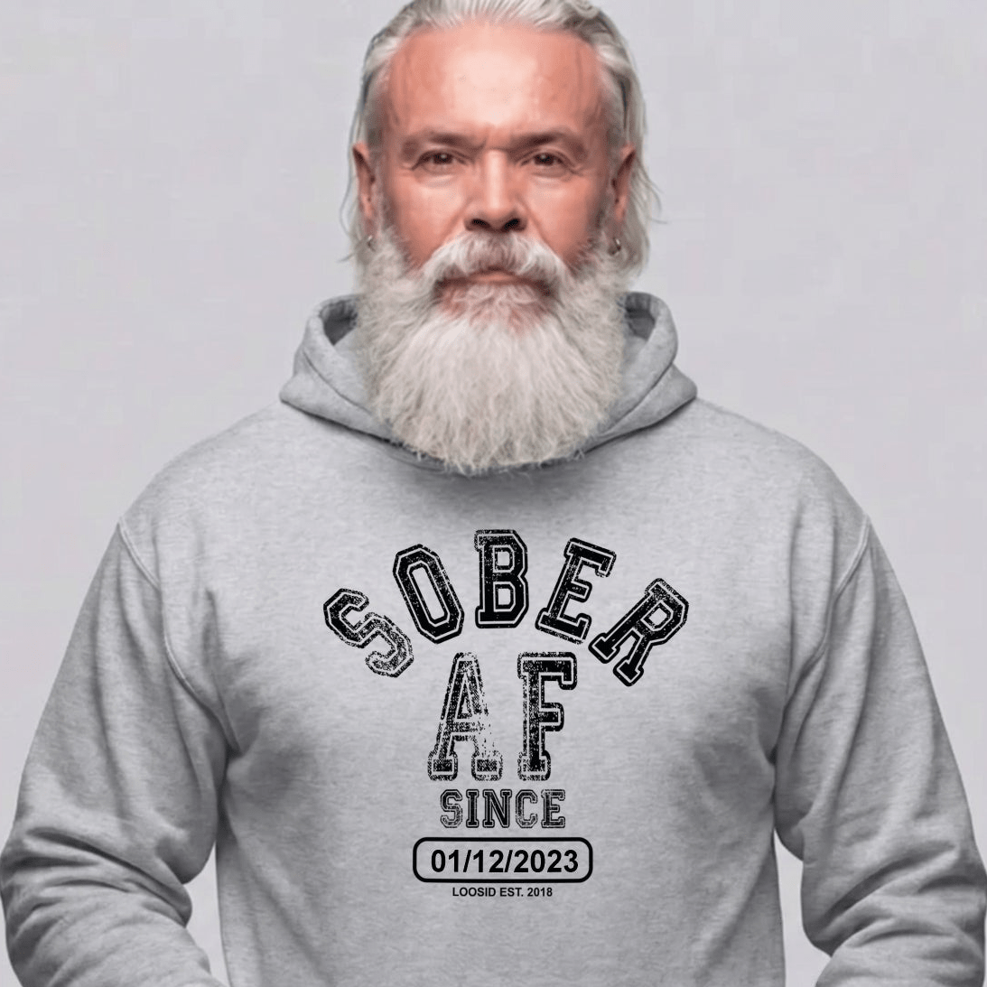 Recovery Hoodie | Men's Sober AF Hoodie