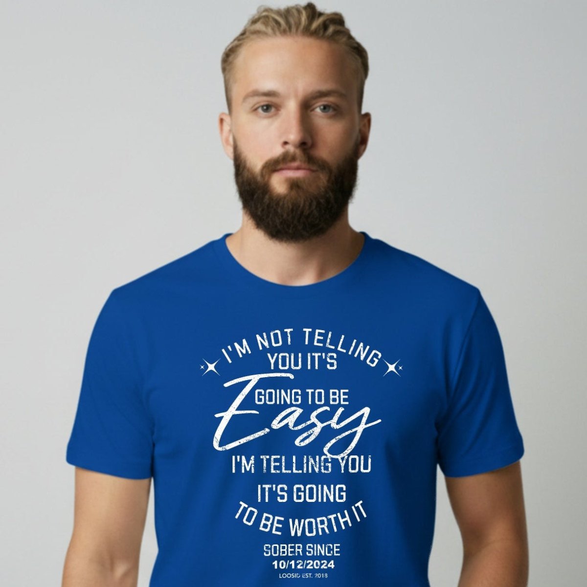 I'm Not telling Sober T Shirt product photo (view 10)