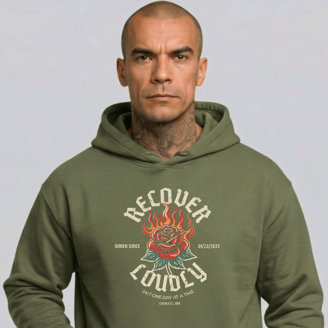Recovery Hoodie | Men's Recover Loudly Hoodie