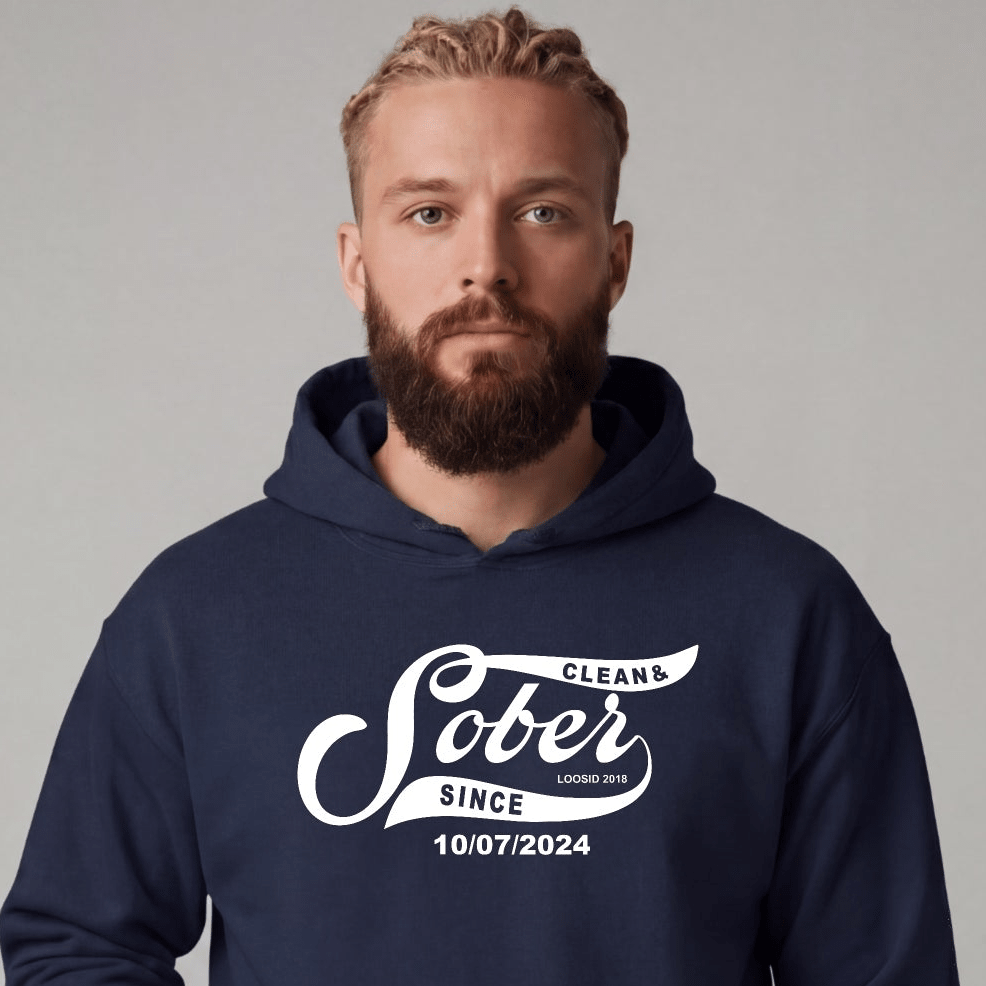 Recovery Hoodie | Men's Sober Since Hoodie
