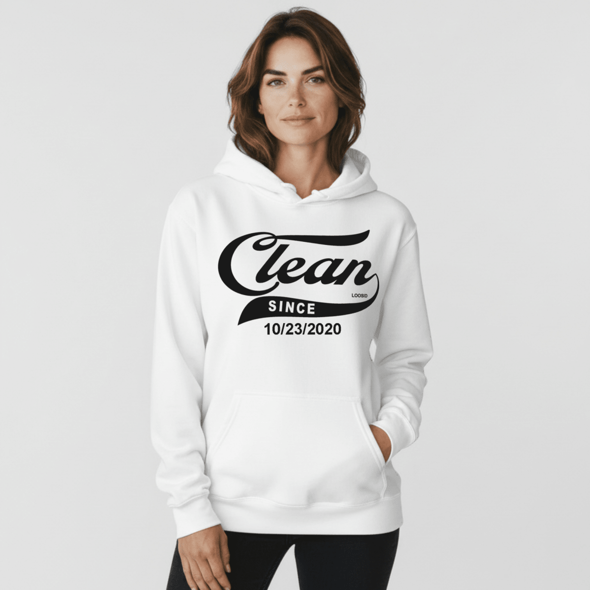 Clean Since Recovery Hoodie featuring the design (view 21)