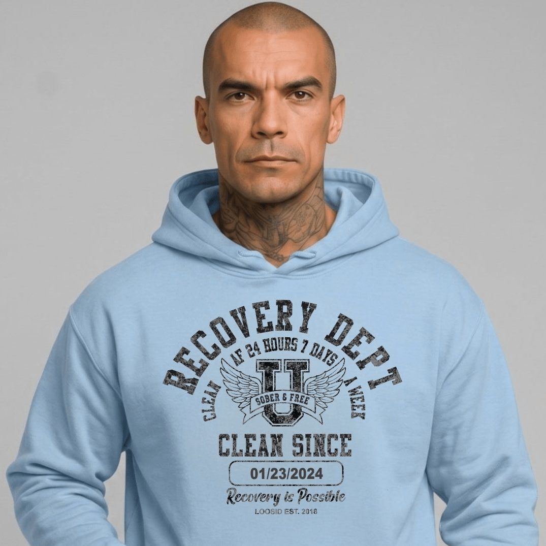 Recovery Dept Recovery Hoodie graphic detail (view 24)