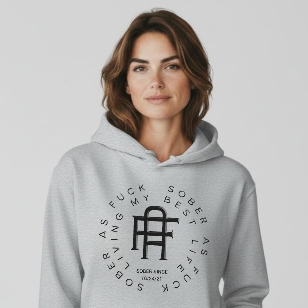 Living My Best Life Recovery Hoodie side view (view 16)