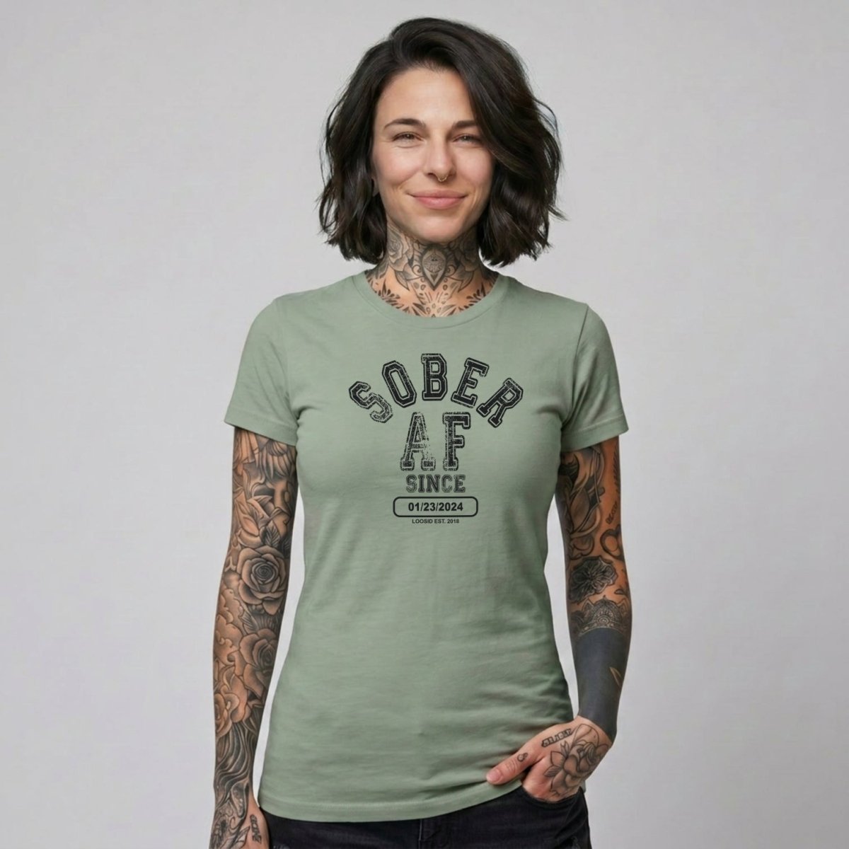 Sober T Shirt | Women's Sober AF Tee