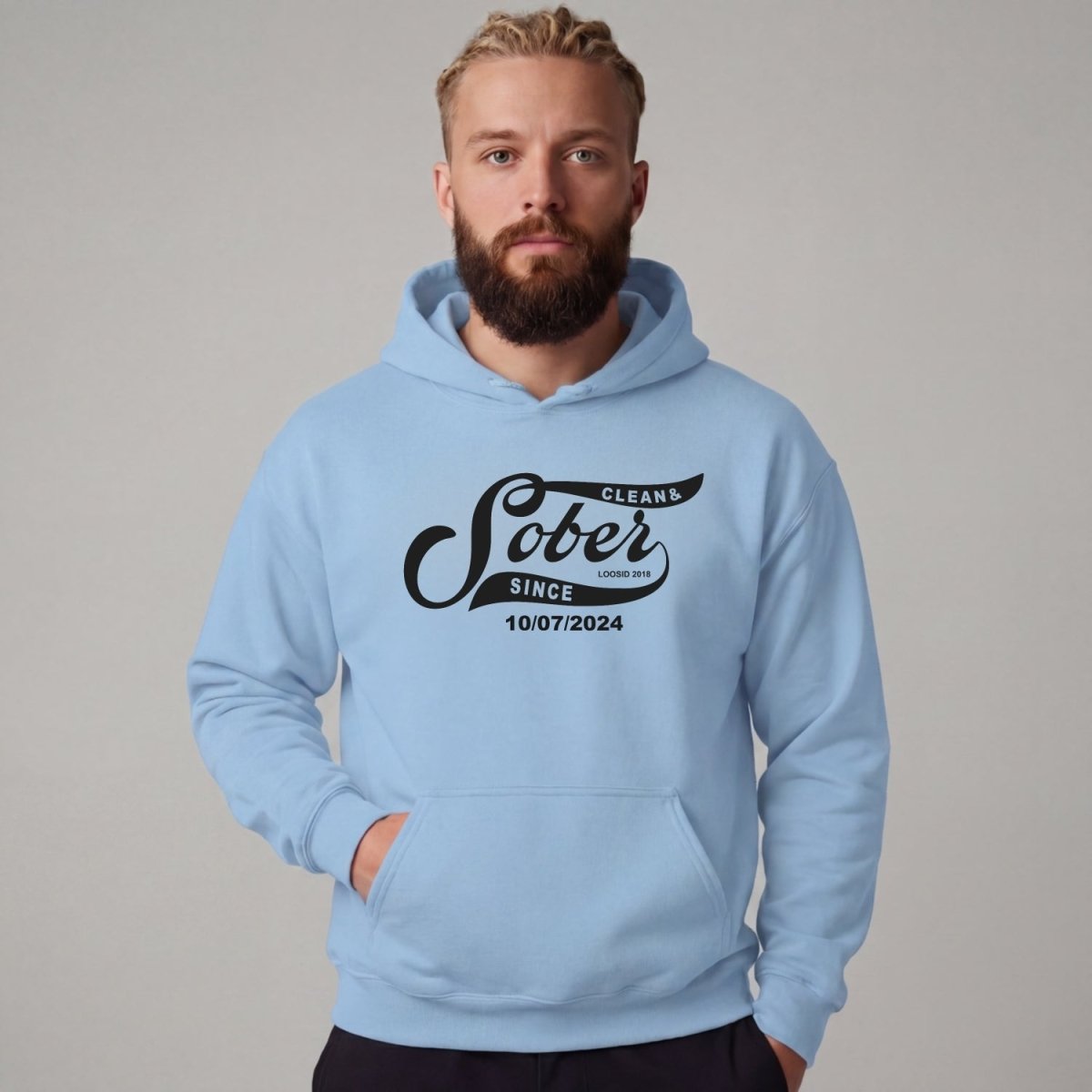 Recovery Hoodie | Men's Sober Since Hoodie