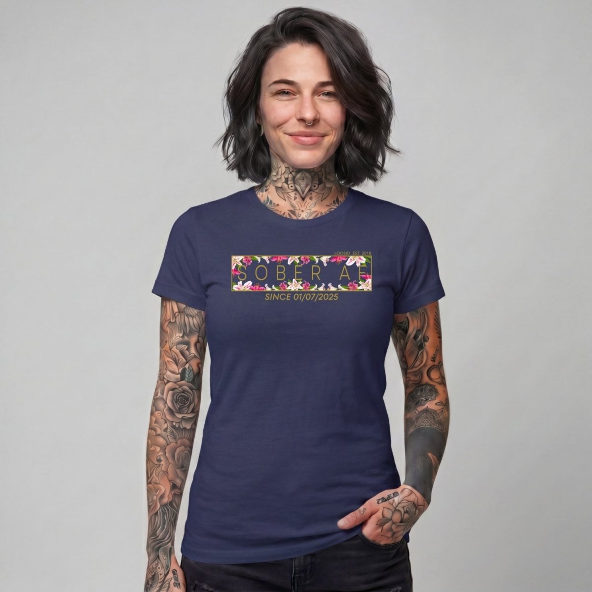 Sober T Shirt | Women's Sober AF Tee