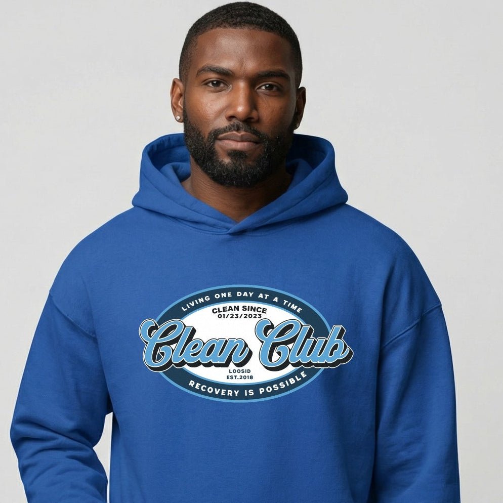 Clean Club Badge Recovery Hoodie featuring the design (view 21)