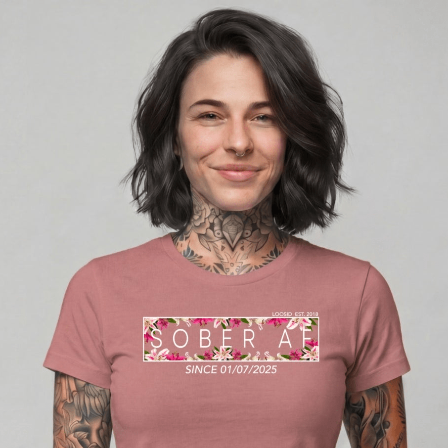 Sober T Shirt | Women's Sober AF Tee