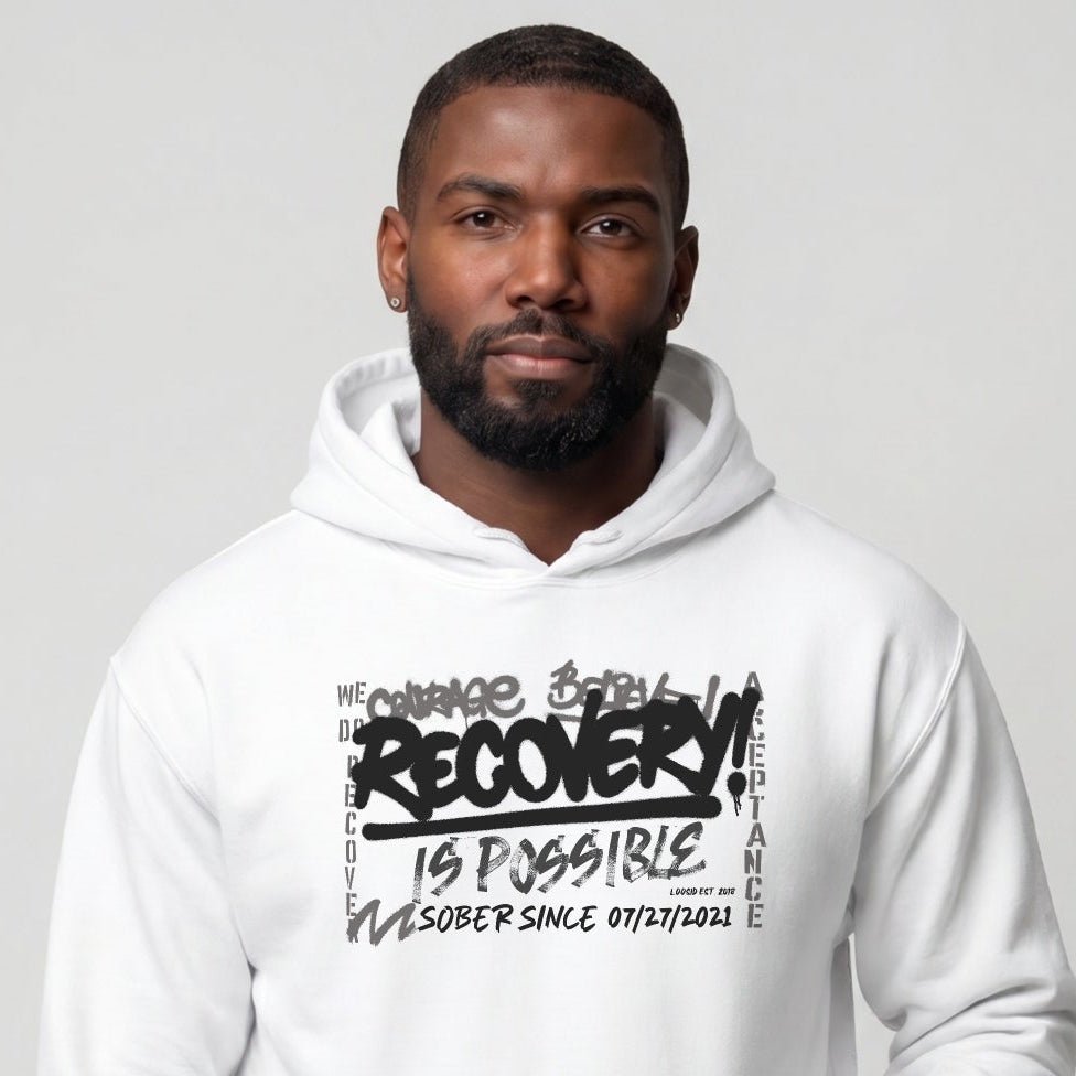 Recovery Hoodie | Men's Recovery Is Possible Hoodie