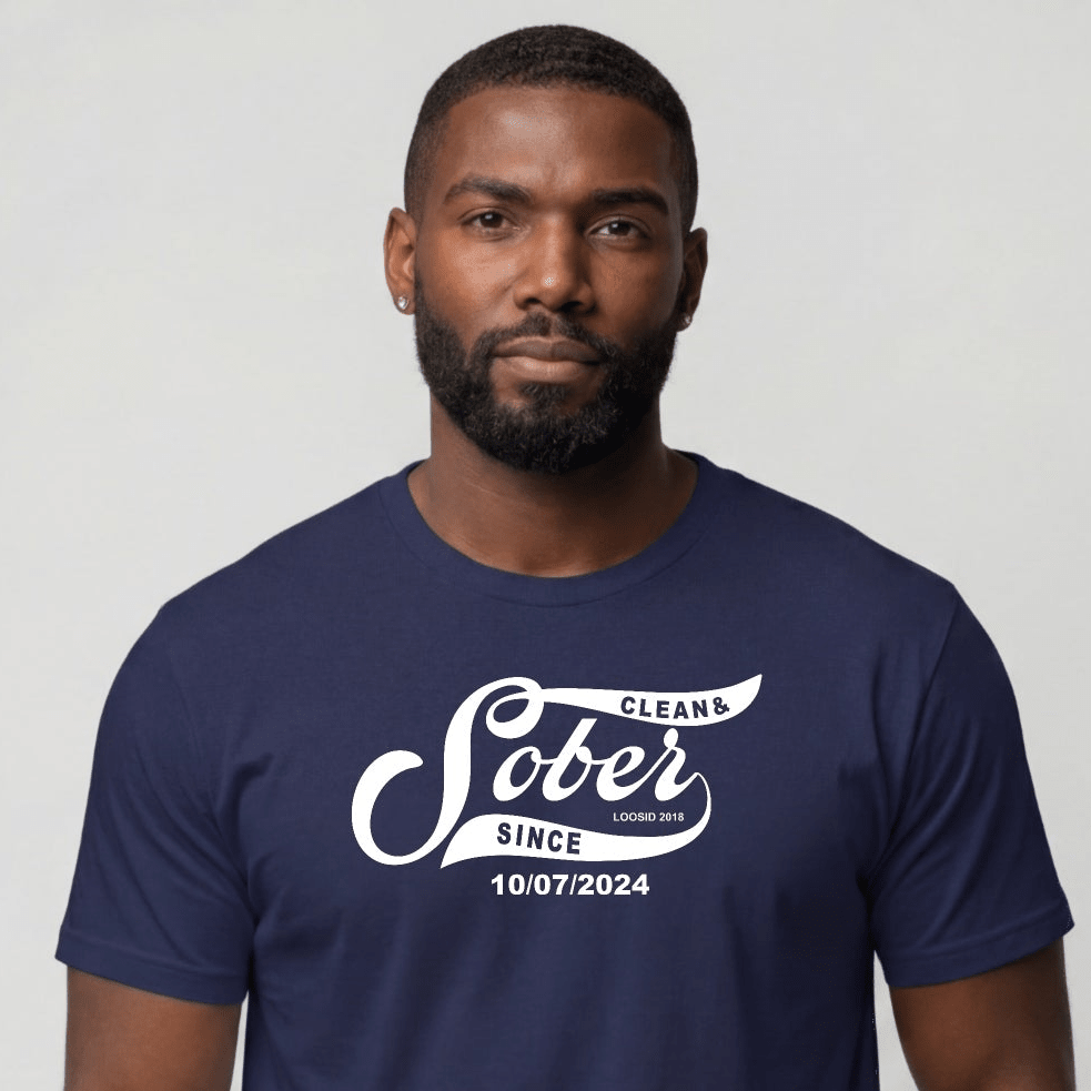 Sober T Shirt | Men's Sober Since Tee