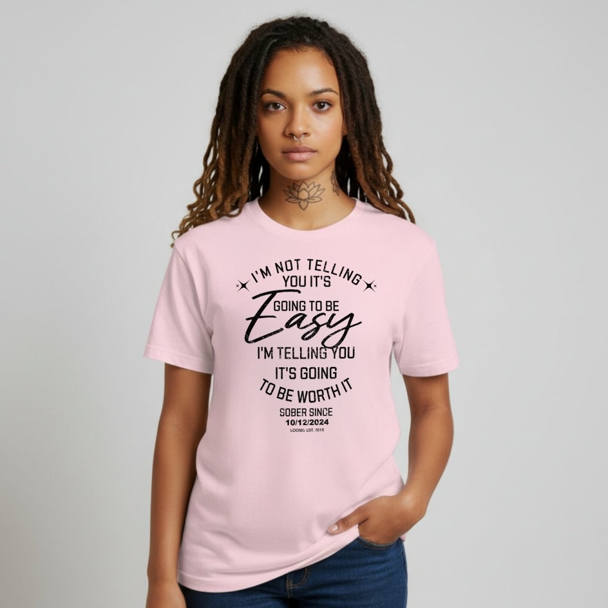 Im Not telling Sober T Shirt back view (view 17)