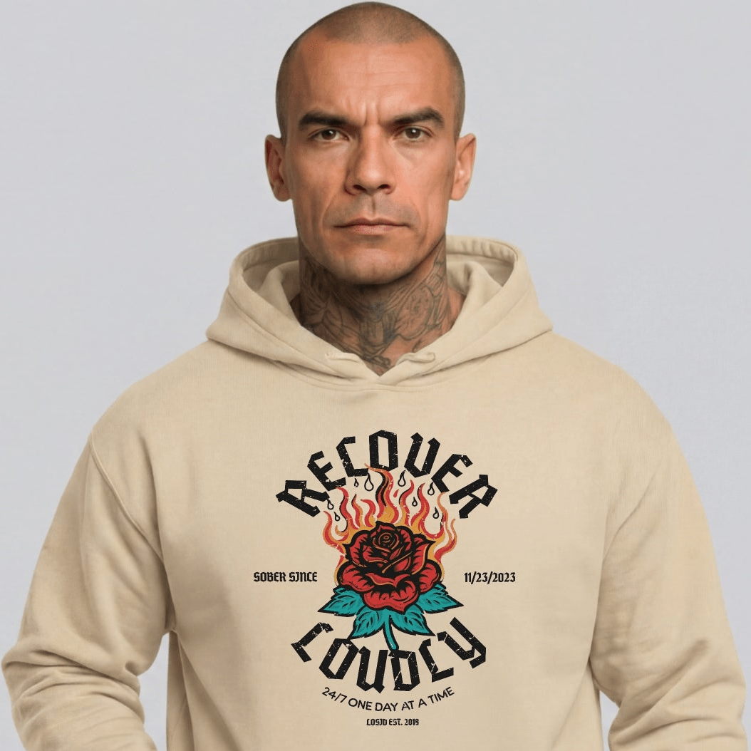 Recovery Hoodie | Men's Recover Loudly Hoodie