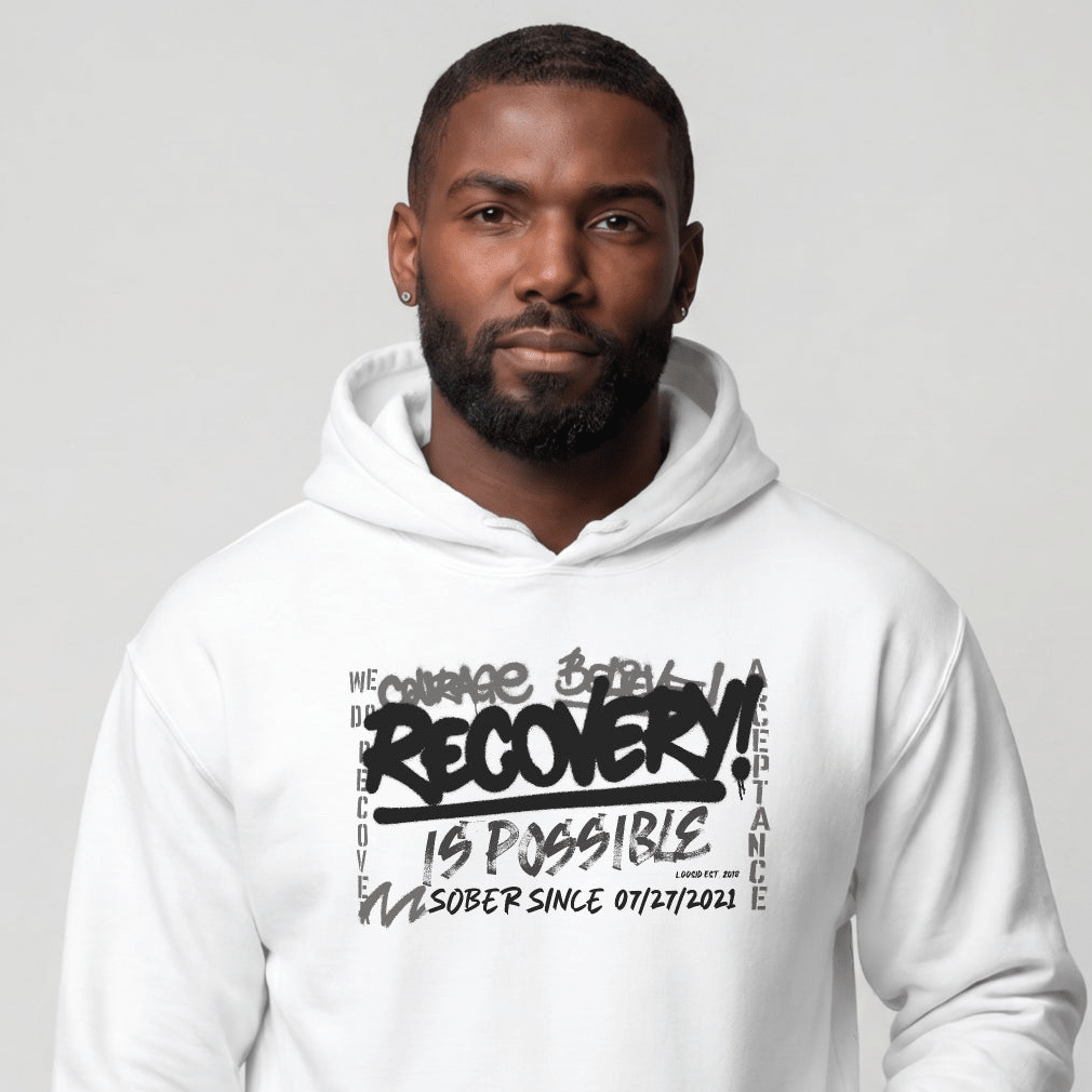 Recovery Hoodie | Men's Recovery Is Possible Hoodie