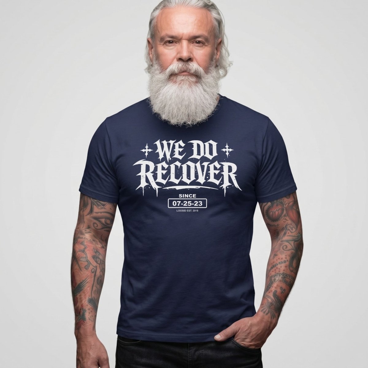 We Do Recover Sober T Shirt product photo (view 10)