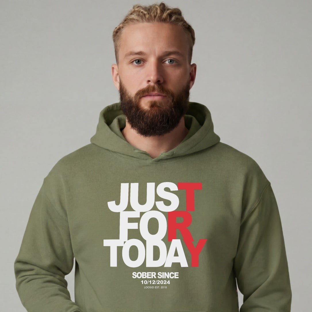 Recovery Hoodie | Men's Just For Today Hoodie