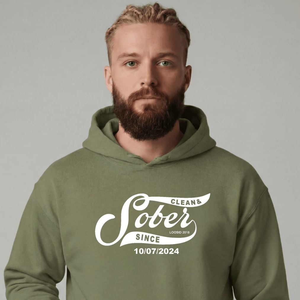 Recovery Hoodie | Men's Sober Since Hoodie