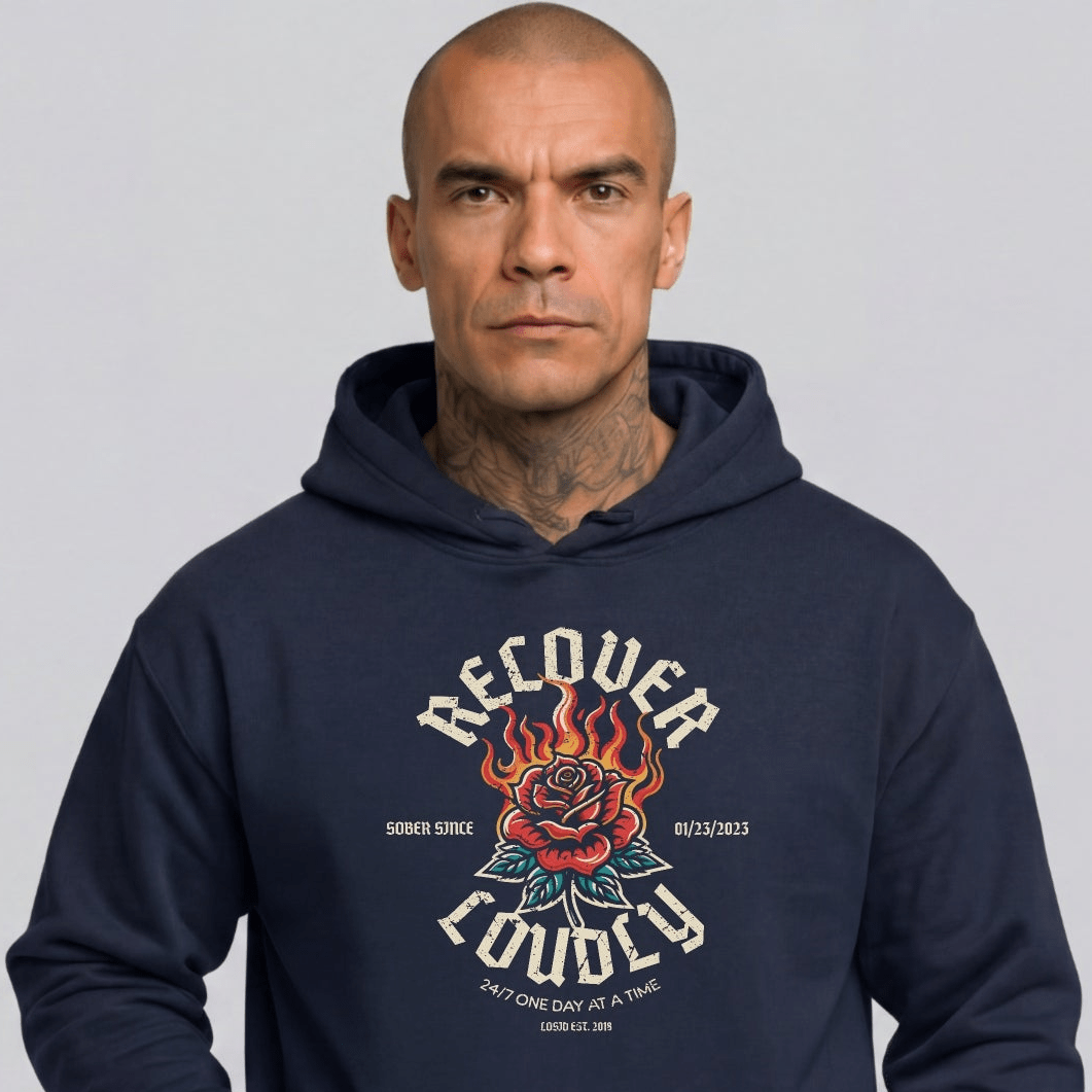 Recovery Hoodie | Men's Recover Loudly Hoodie