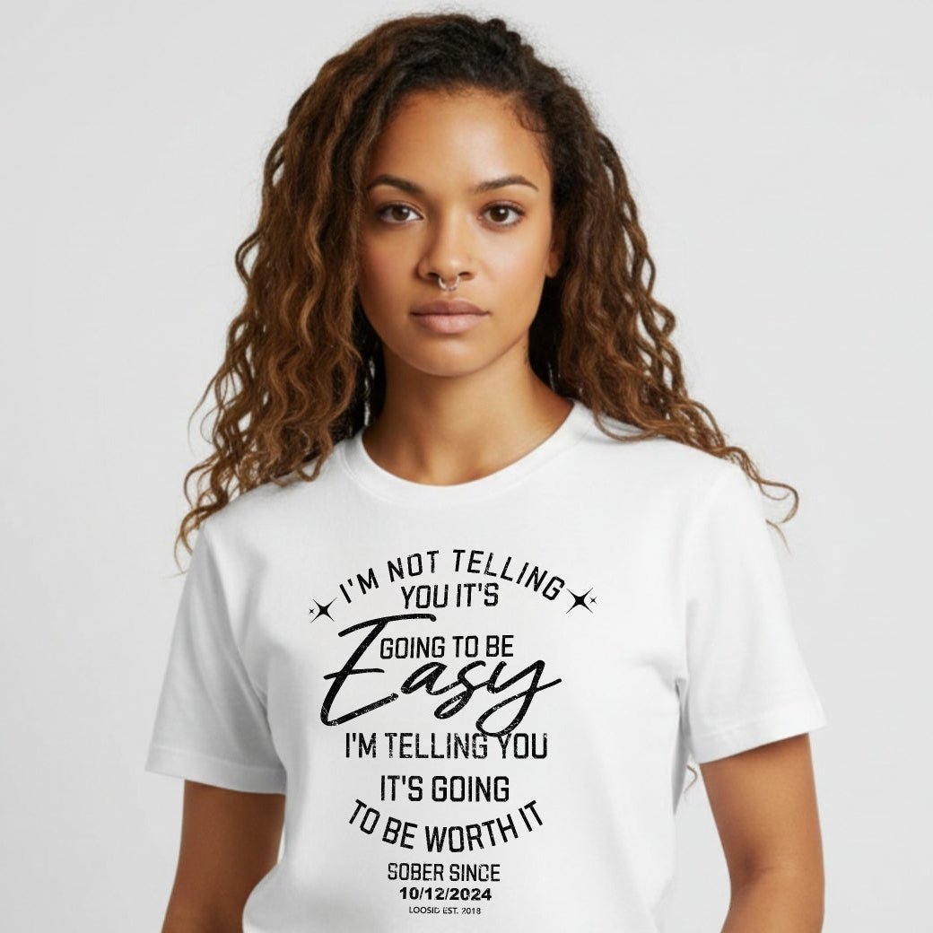 Im Not telling Sober T Shirt product photo (view 10)
