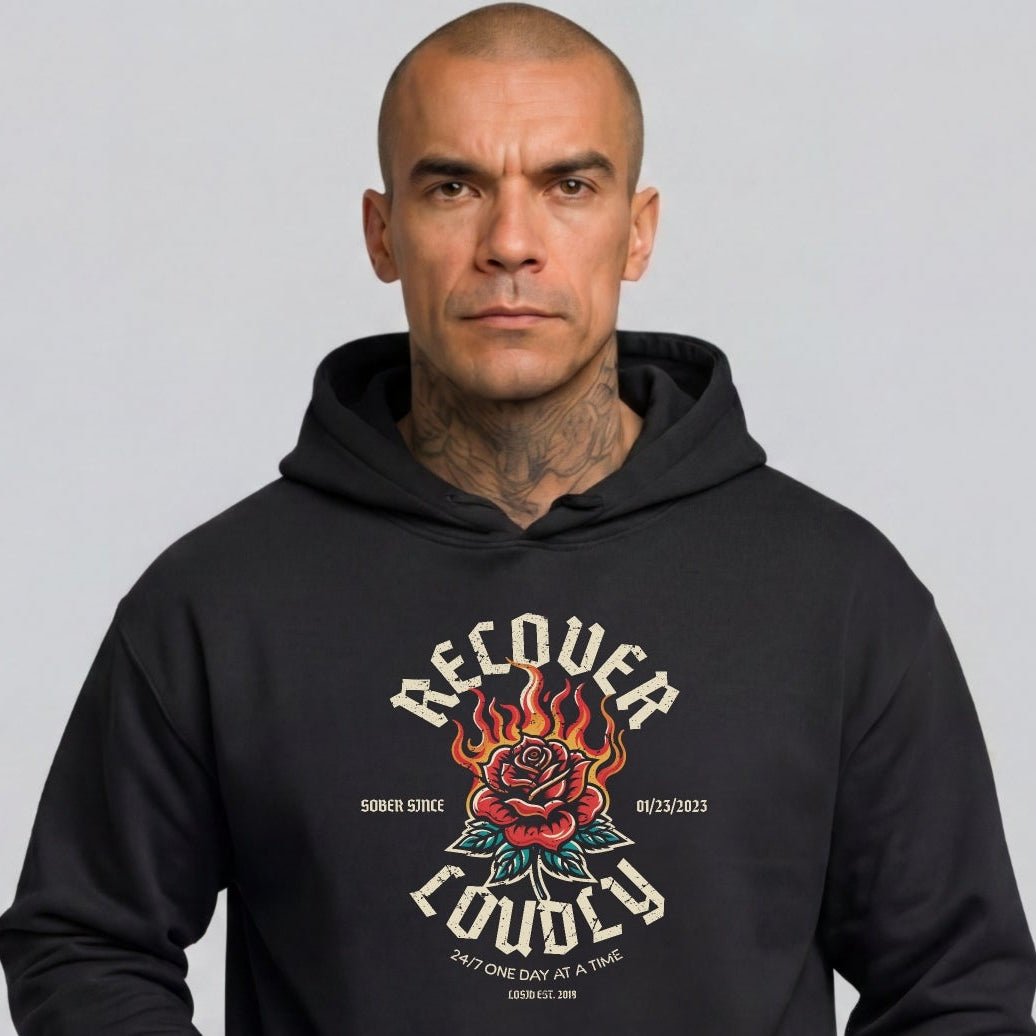 Recovery Hoodie | Men's Recover Loudly Hoodie