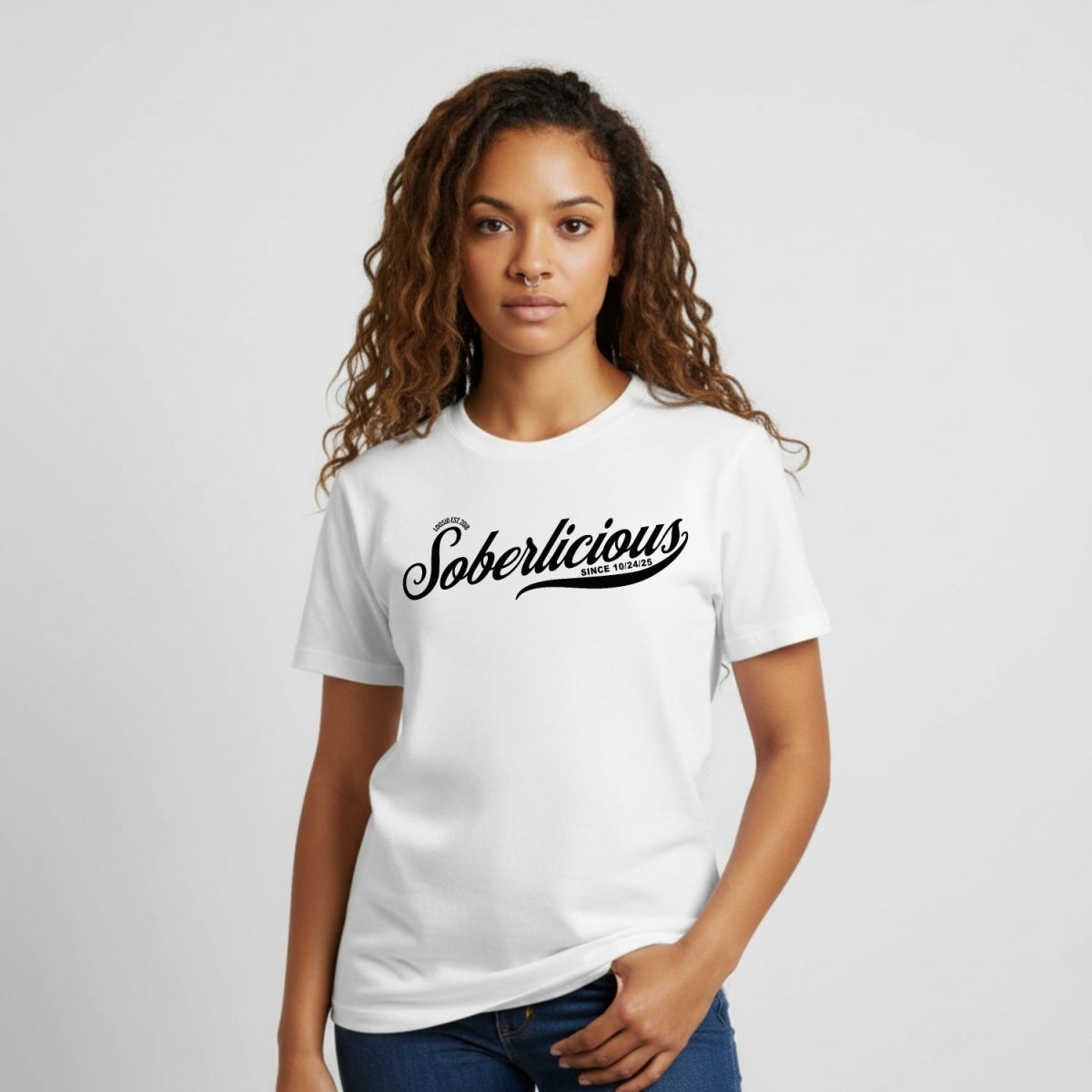 Soberlicious Sober T Shirt lifestyle view (view 5)