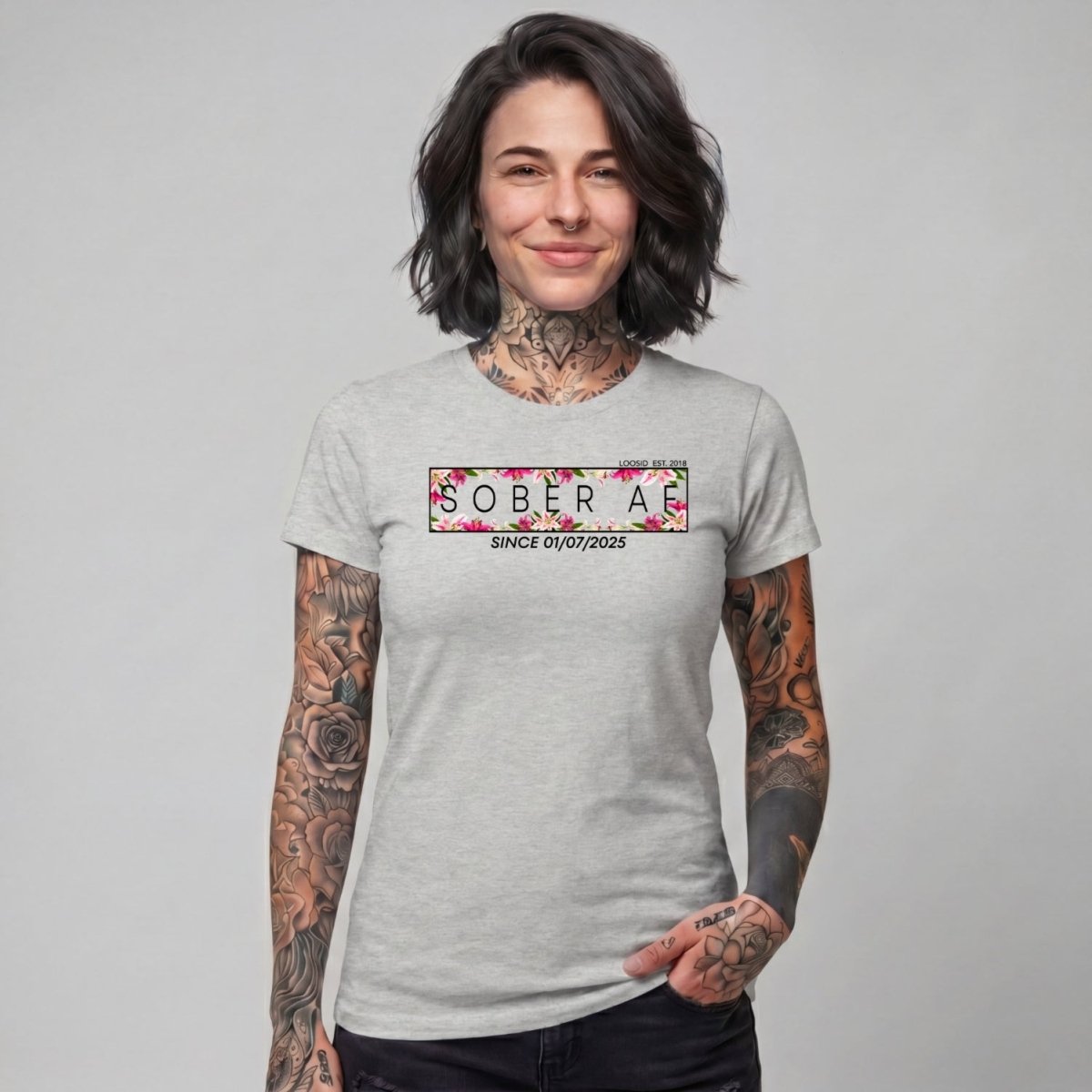 Sober T Shirt | Women's Sober AF Tee
