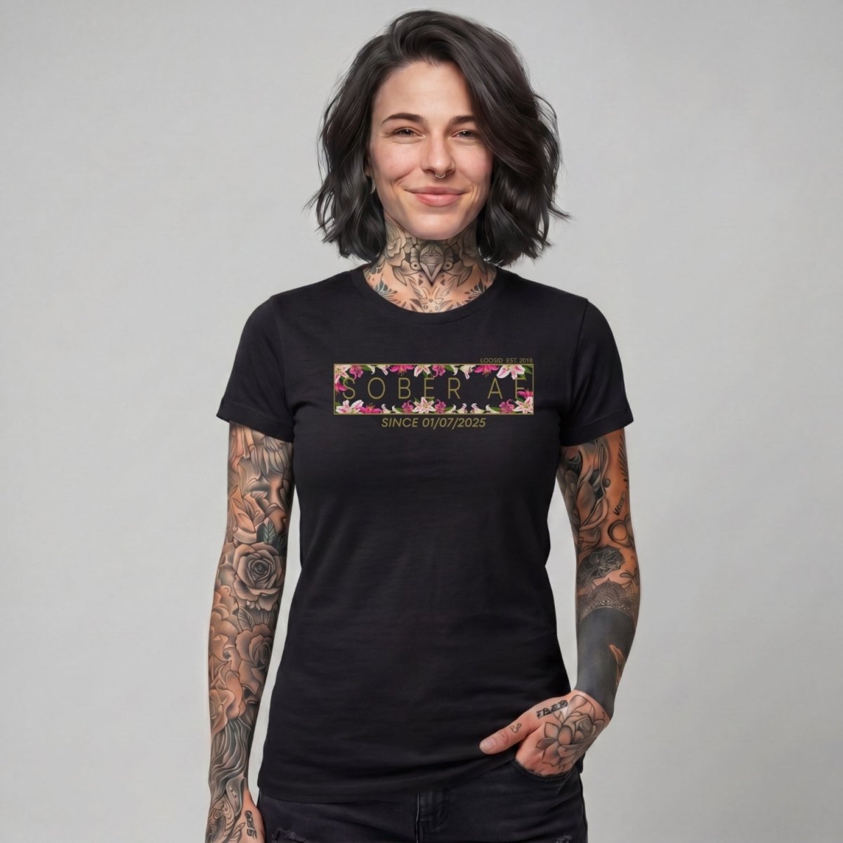 Sober T Shirt | Women's Sober AF Tee
