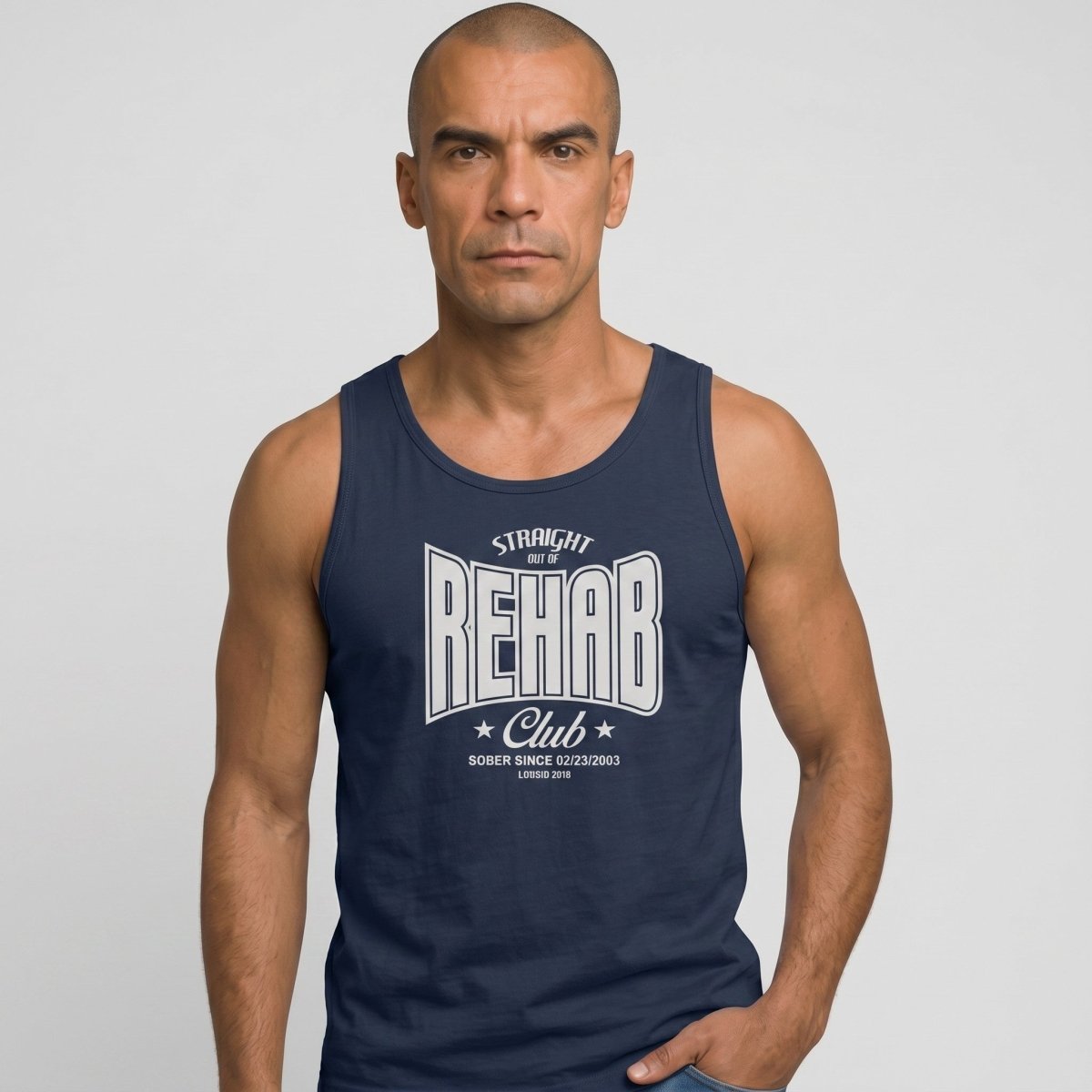 Rehab Sober Tank Top fit detail (view 19)