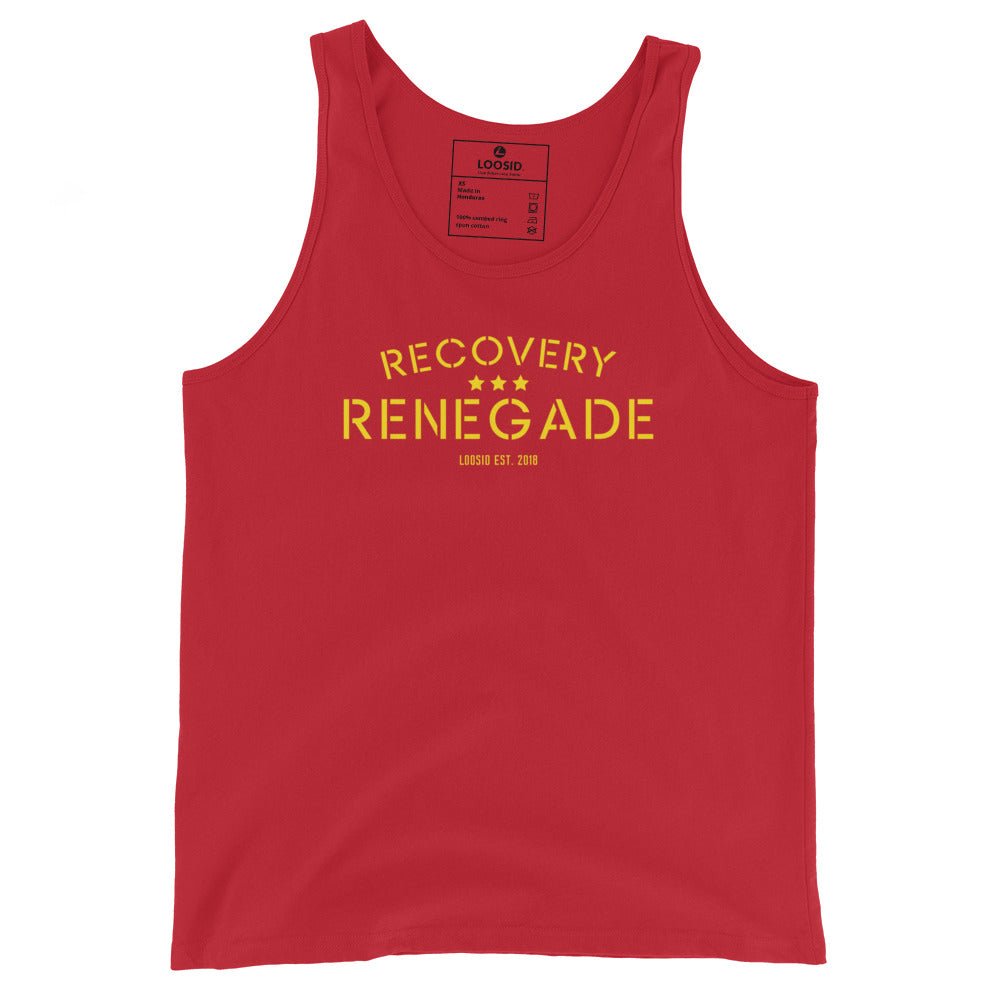 Recovery Renegade Sober Tank Top packaging detail (view 8)