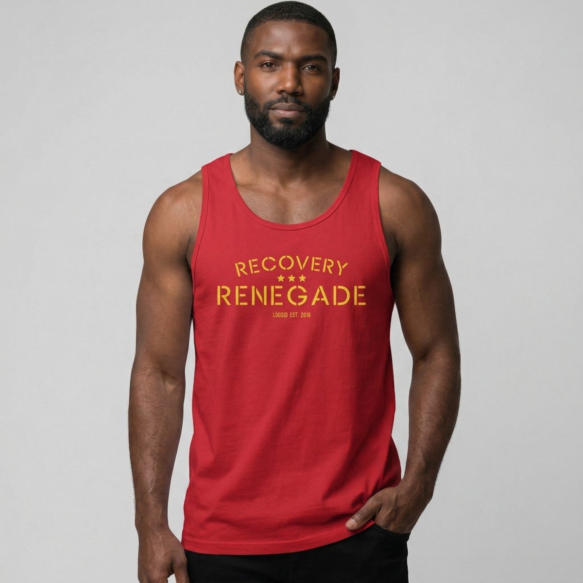Recovery Renegade Sober Tank Top product photo (view 10)