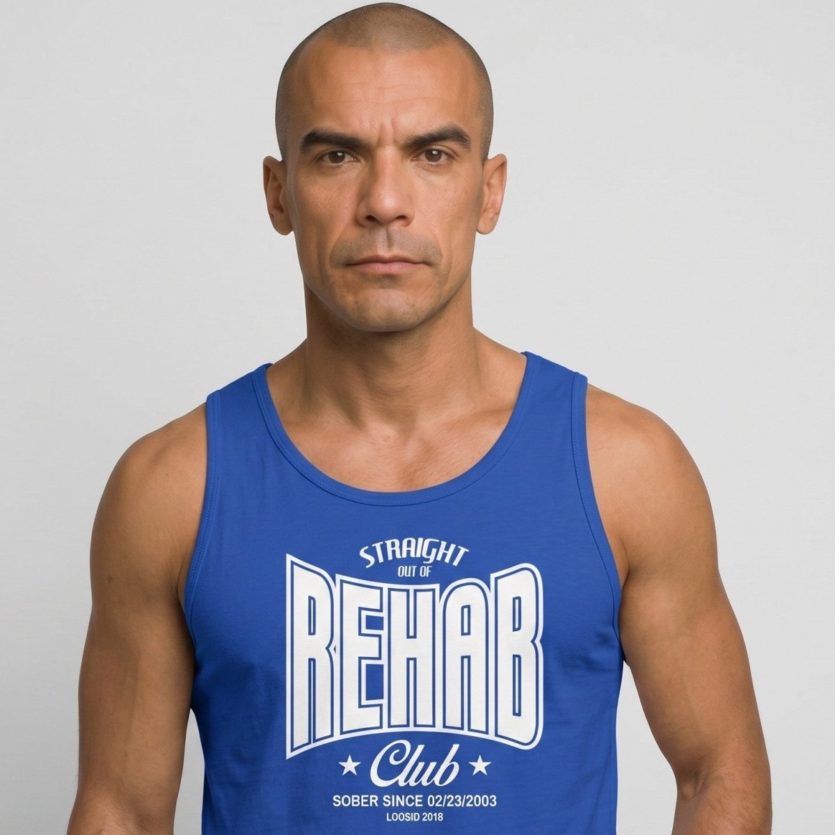 Rehab Sober Tank Top side view (view 6)