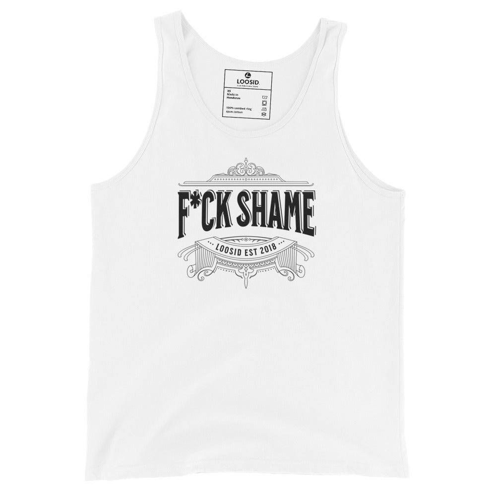 F*ck Shame Sober Tank Top featuring the design (view 11)