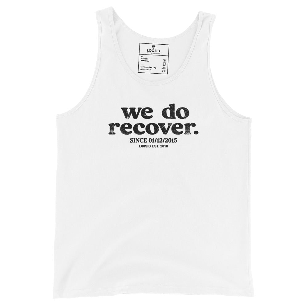 We Do Recover Sober Tank Top back view (view 17)