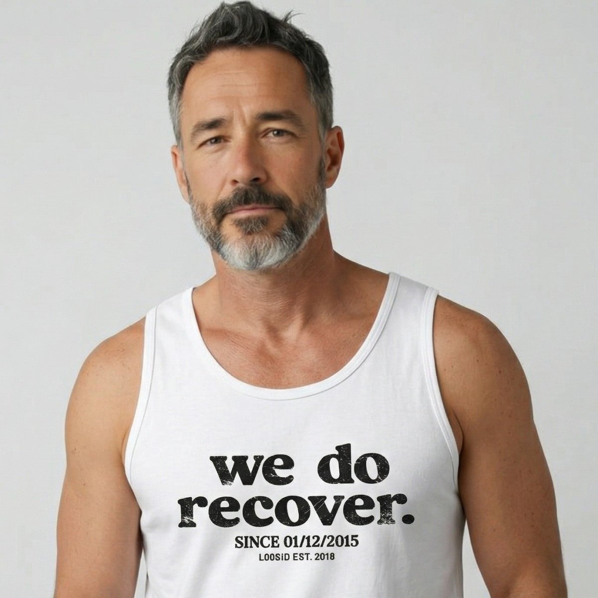 We Do Recover Sober Tank Top packaging detail (view 18)