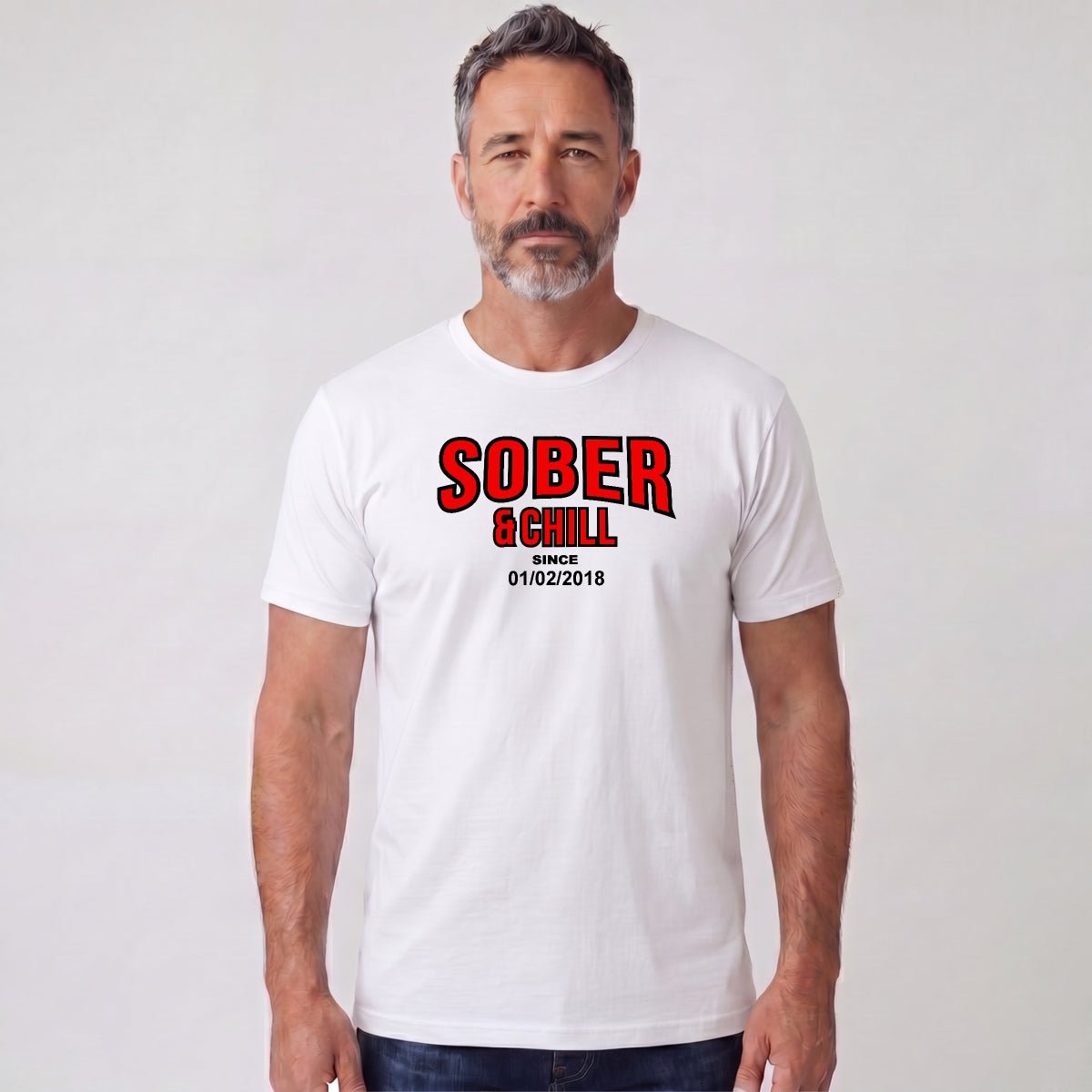 Sober T Shirt | Men's Sober and Chill Tee