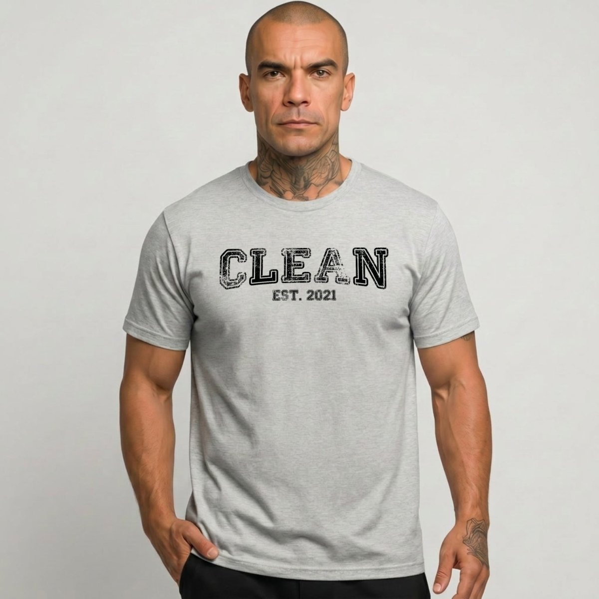 Recovery Year Men's Sobriety Sober T Shirt back view (view 7)