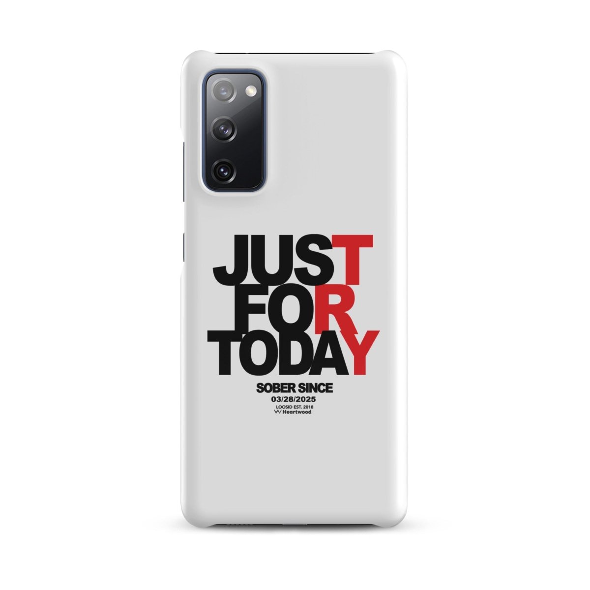 Just For Today Snap Recovery Phone Case lifestyle view (view 5)