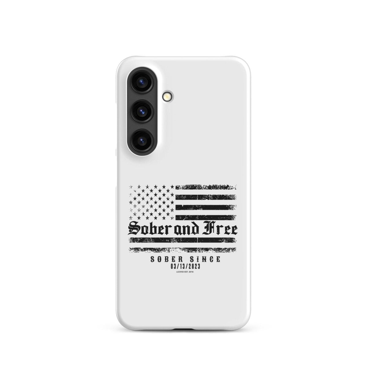 Sober & Free Snap Recovery Phone Case packaging detail (view 18)