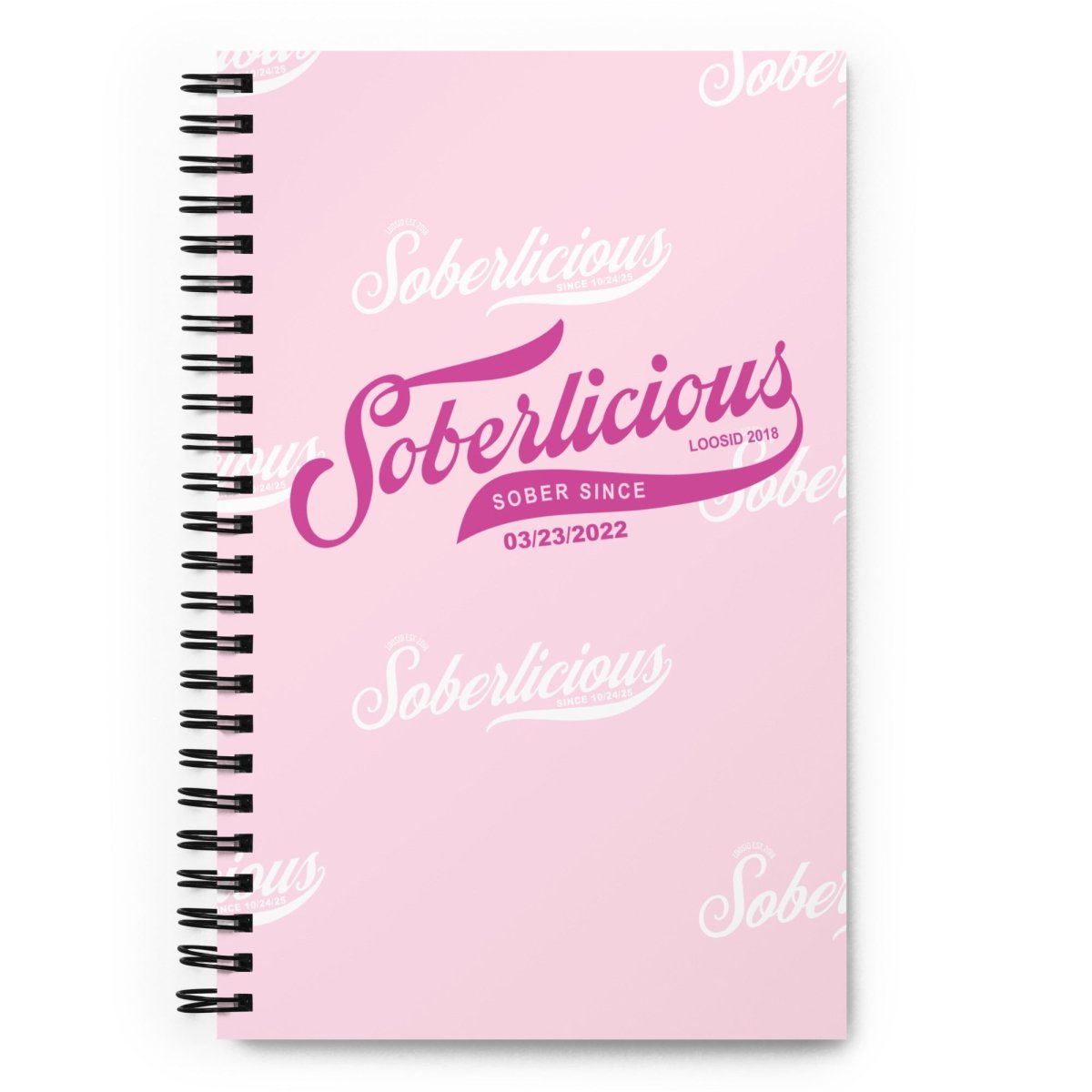 Soberlicious Sober Journal close-up view (view 2)
